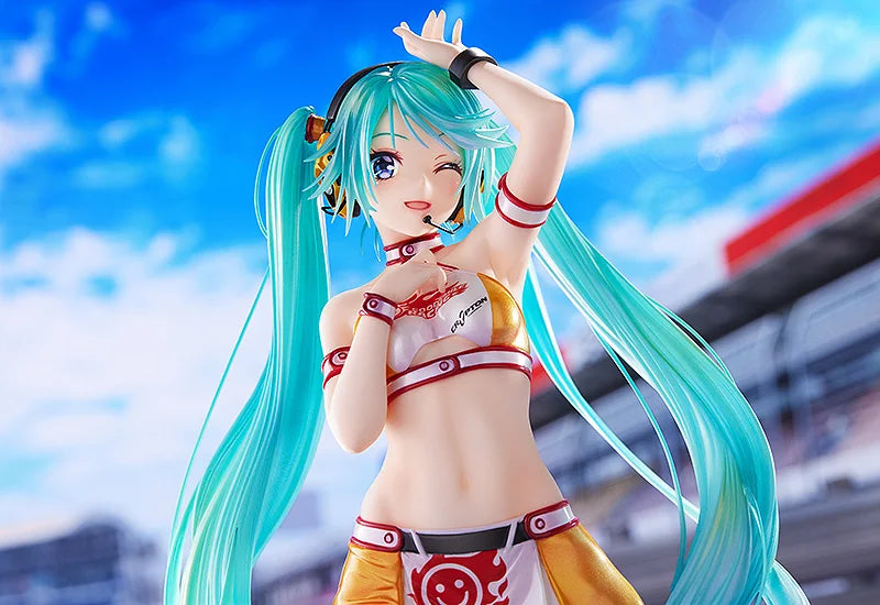 Original GSC Hatsune Miku Project GT Racing Miku 2010 Vocaloid Figure Kids toy Christmas gift