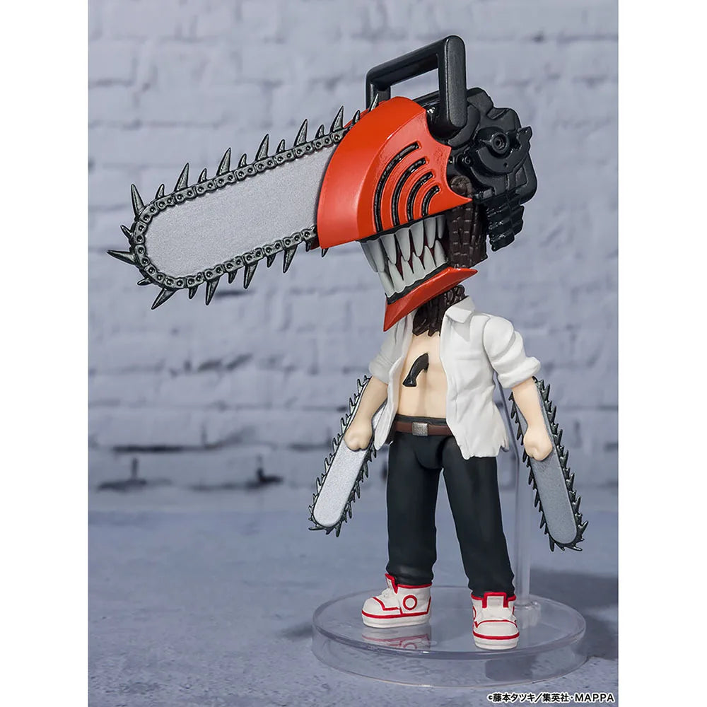 Bandai Figuarts Mini Chainsaw Man Denji Power Makima Hayakawa Aki Higashiyama Kobeni Himeno Action Anime Figure Model Toys