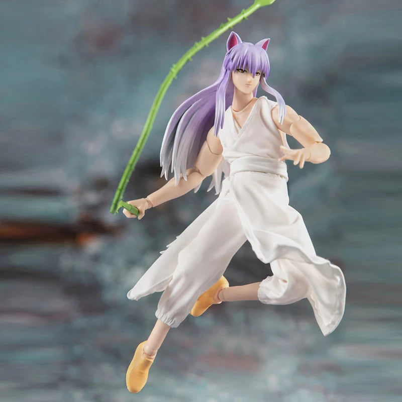 Dasin/Great Toys/GT YuYu Hakusho Urameshi Yuusuke Yoko Kurama Jaganshi Hiei Kuwabara Kazuma SHF 1/12 PVC Action Figure In Stock