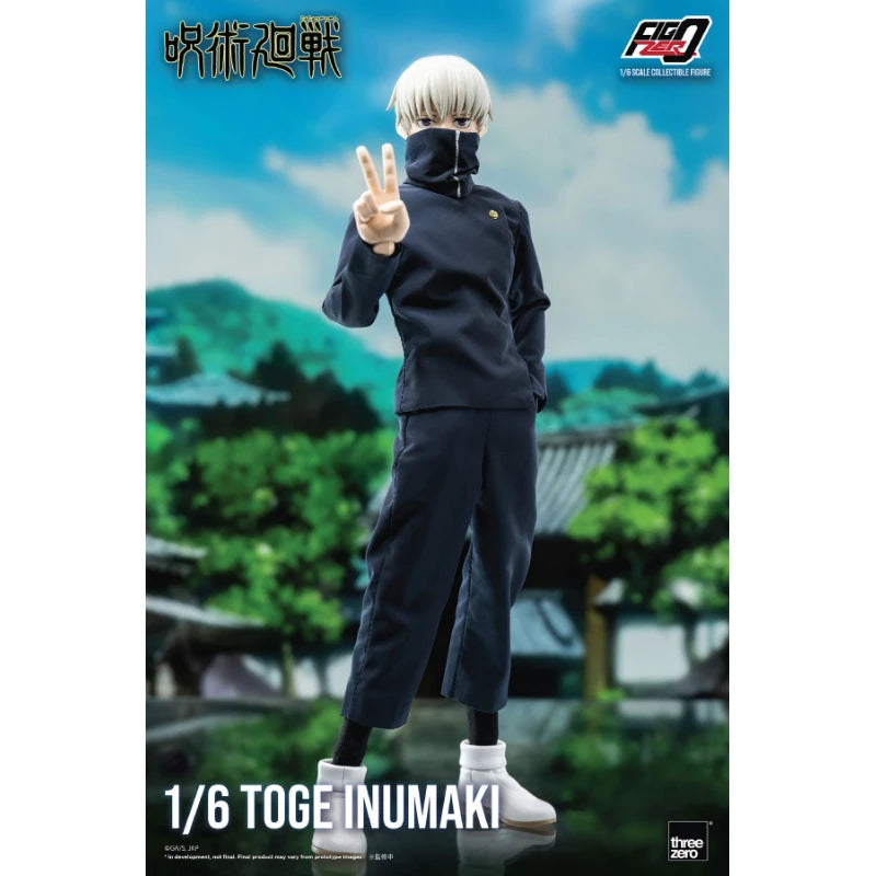 In Stock Threezero FIGZERO Jujutsu Kaisen Toge Inumaki 1/6 Anime Action Figures Toys Models Collector