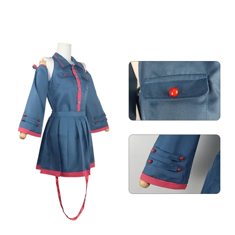 Vocaloid UTAU formule de stress uniforme bleu Hatsune Miku adulte femme anime jeu futur costume de cosplay