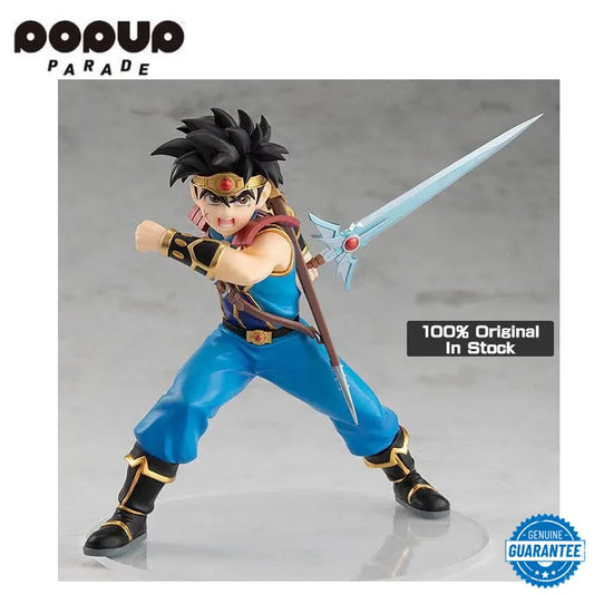 100% Genuine POP UP PARADE 14cm Anime Dragon Quest The Adventure of Dai Action Collectible Figures Gifts Toy Model Ornaments