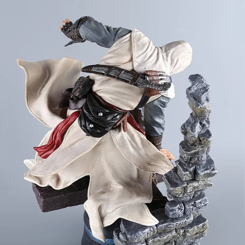 Game Assassin's Creed Figure Connor Archery Figures Altair Clock Tower Baik Aya Statue 28cm Pvc Collectble Decor Models Toys Gk