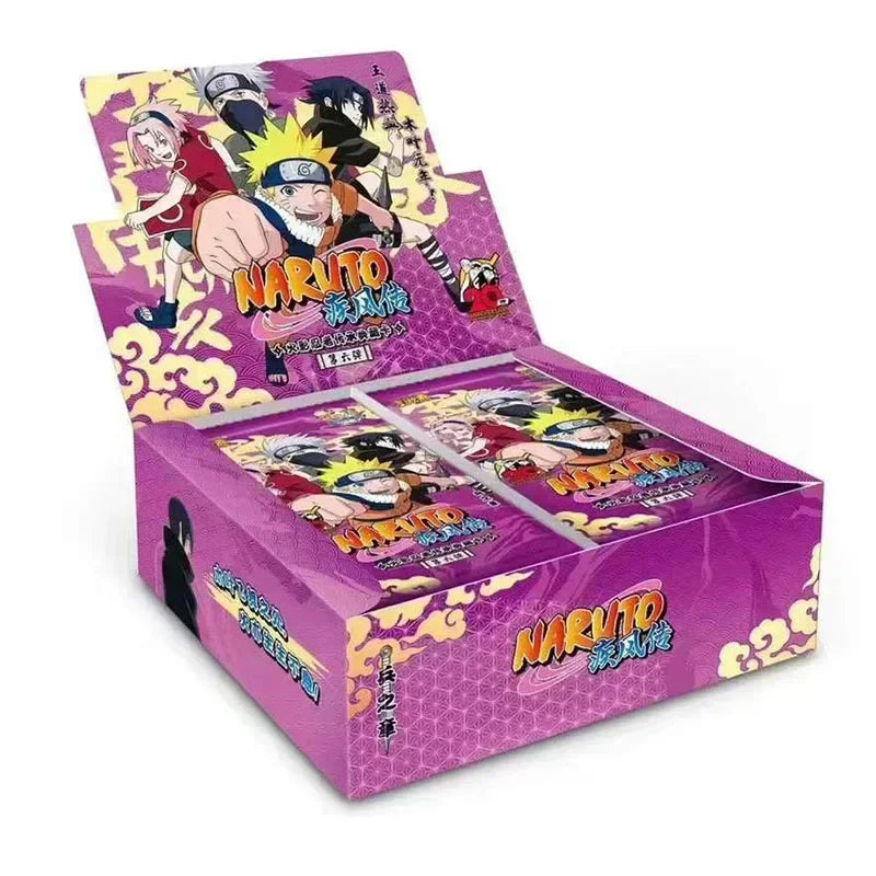 KAYOU Naruto Card Array Chapter Rare BP Card MR Cards Anime Character Collection Cards Children's Toy Gift Anime Card Store