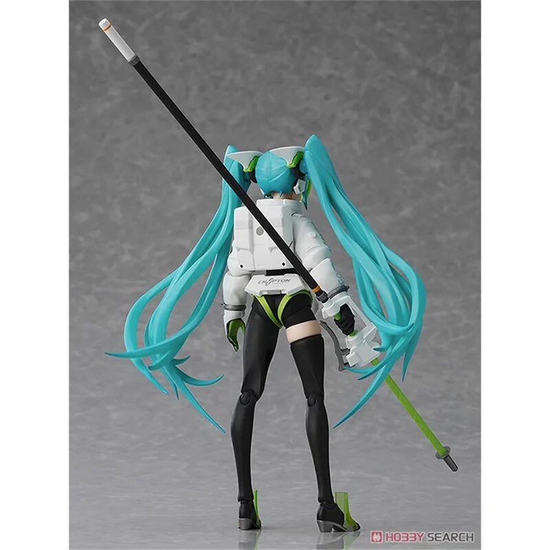 Figura de Anime Original GSC Figma VOCALOID SP-149 Racing Miku 2022 Ver. Figuras de acción de juguete para niños, regalo, muñecas coleccionables