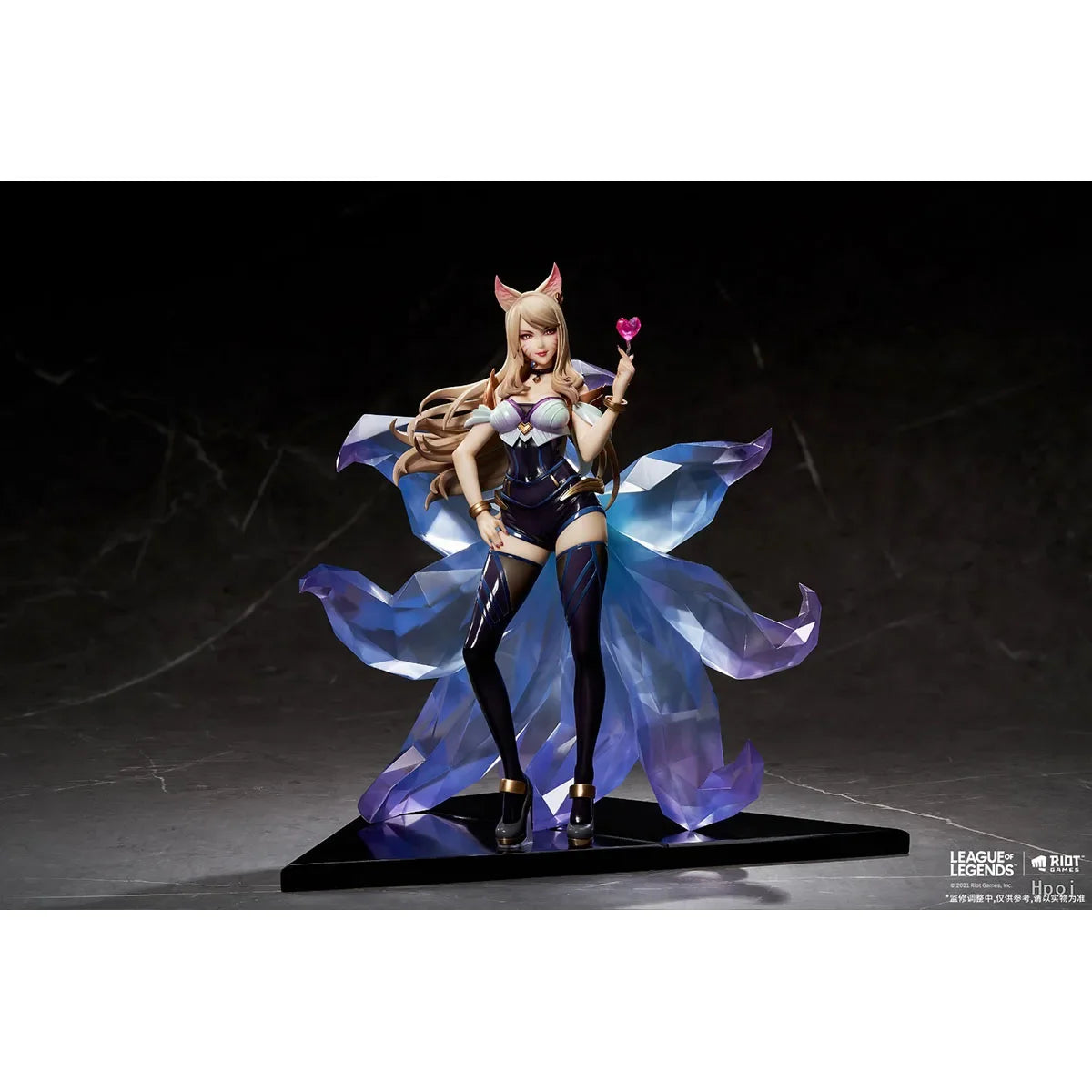 Stock Original Genuine APEX TOYS Ahri League of legends The Nine Tailed Fox KDA Action Anime Figure Model Toys Doll Gift