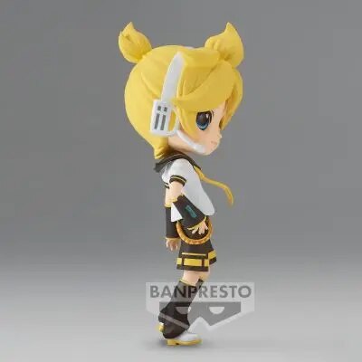 LCFUN Original Banpresto Figure Qposket Kagamine Rin Kagamine Len Q Ver. 14cm PVC Anime Action Figure Model Toy