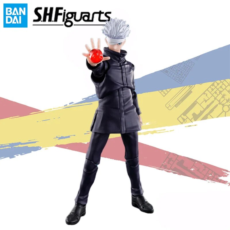 Bandai Original SHFiguarts SHF Jujutsu Kaisen Satoru Gojo Itadori Yuji Ryomen Sukuna Anime figura de acción modelo terminado Juguetes