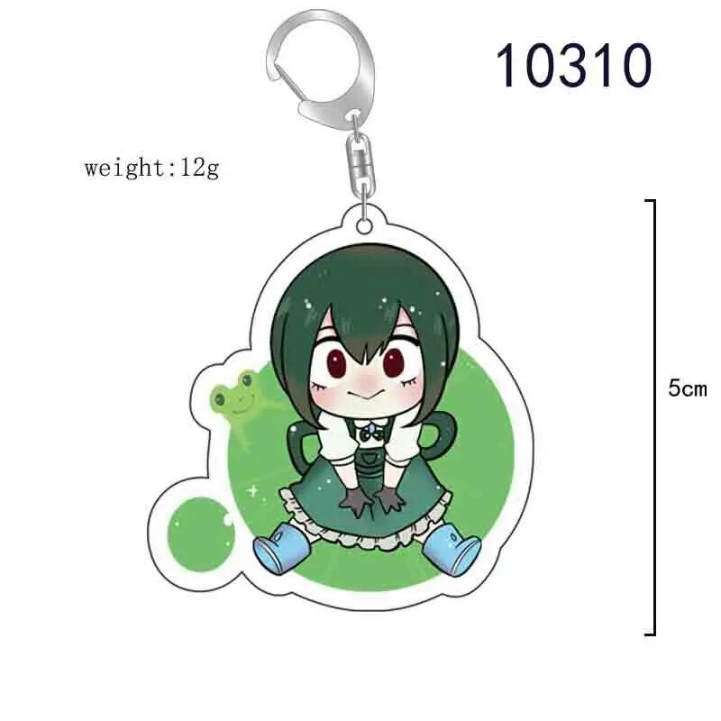 Anime My Hero Academia Kawaii Shouto Izuku Izuku Eijirou Ochako Himiko Tsuyu Dabi Keigo Jin All Might Mirio Tomura Keychain