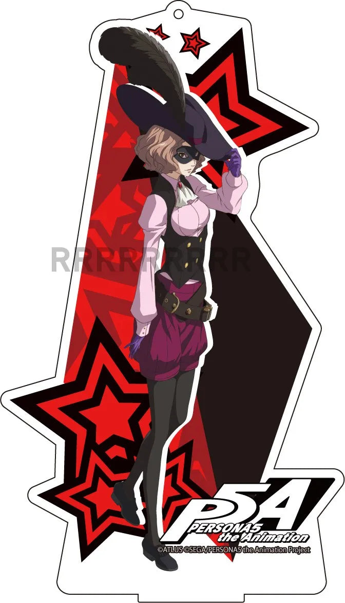 Anime PERSONA 5 P5 Action Figure Doll Ryuji Sakamoto Anne Takamaki Morgana Acrylic Stand Model Plate Cosplay Toy for Gift