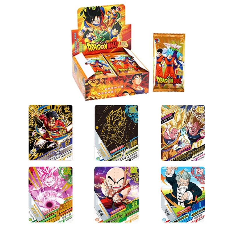 Dragon Ball Z Collection Card Box Booster Packs Super Sexy Anime Cartas Tcg Acg Playing Game Cards