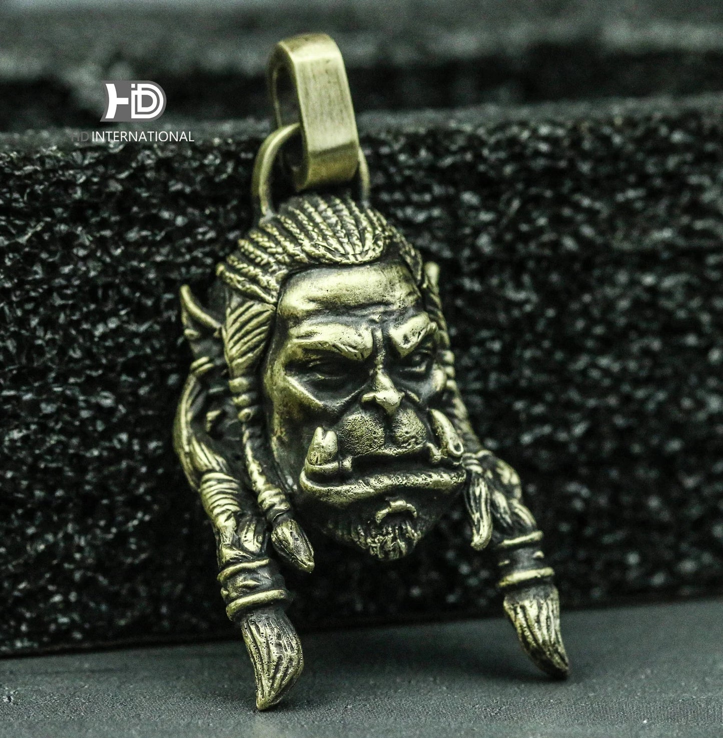 World of Warcraft Durotan Pendant, Warrior Pendant,orc necklace WoW game