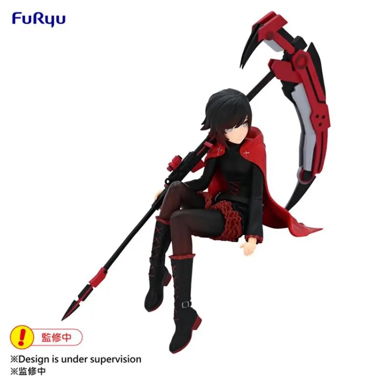 Original FuRyu RWBY Ruby Rose PVC Anime figura de acción modelo de figuras de juguete