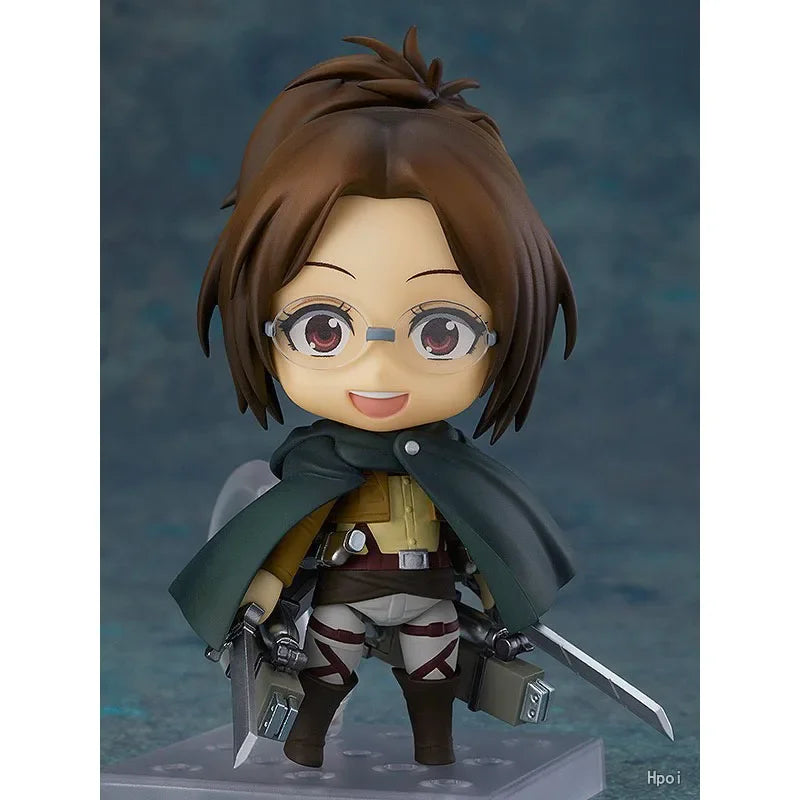 GSC Good Smile NENDOROID 1123 Zoe Hans Attack on Titan PVC Action Figure Anime Model Toys Collection Originality Doll Gift