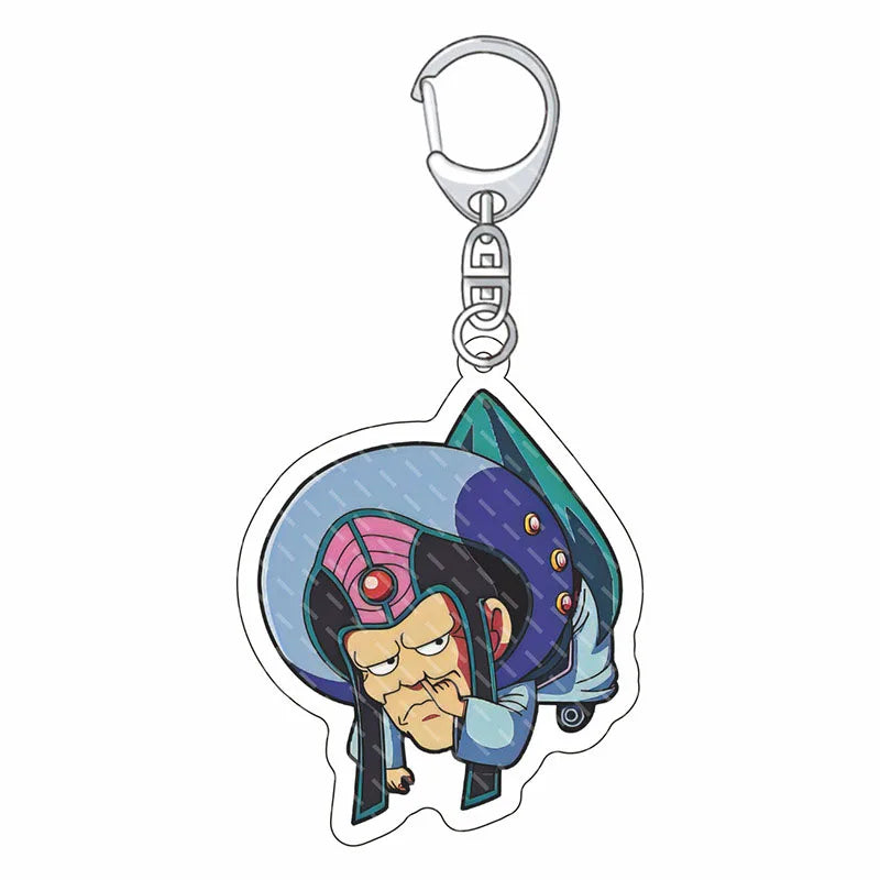 Game DRAGON QUEST Keychain Doragon Kuesuto: Dai No Daibouken Dragon Warrior Kuesuto Key Ring