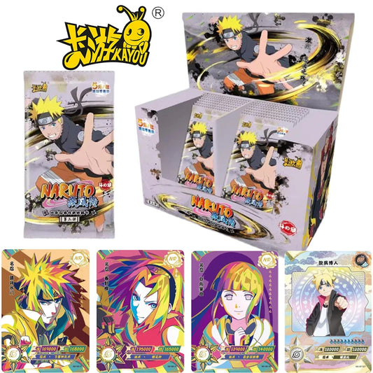 KAYOU Original Naruto Cards The Chapter of Fight Series Collection Card Box Haruno Sakura Uchiha Sasuke Rare SP AR NR Cards