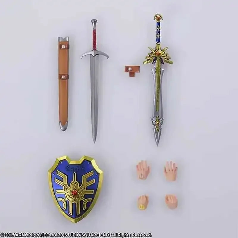 Original Anime Dragon Quest Figma Peripheral Action Figure Collectible Model Garage Kit Toys Children Kawaii Gifts