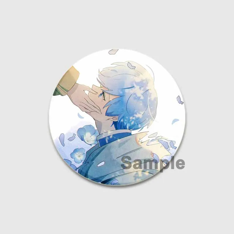 Anime Frieren Beyond Journey's End Button Pins Cartoon Badge Round DIY Creative Brooches for Backpack Jewelry Accessories Gifts