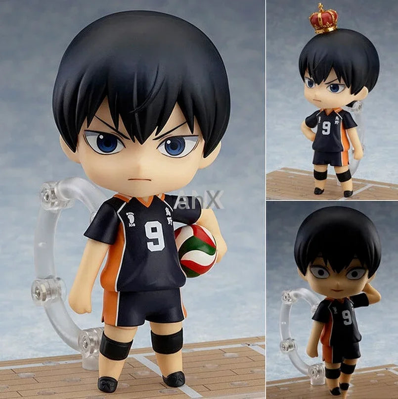 10CM Haikyuu Figure Hinata Shoyo PVC Action Figure tobio Kenma Tooru 489# 563# 461# 605# Anime Haikyuu Nekoma Model Figurine