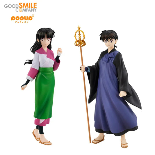 GSC Good Smile POP UP PARADE Miroku Sango Inuyasha PVC Action Figure Anime Model Toys Collection Originality Hobbies Gift