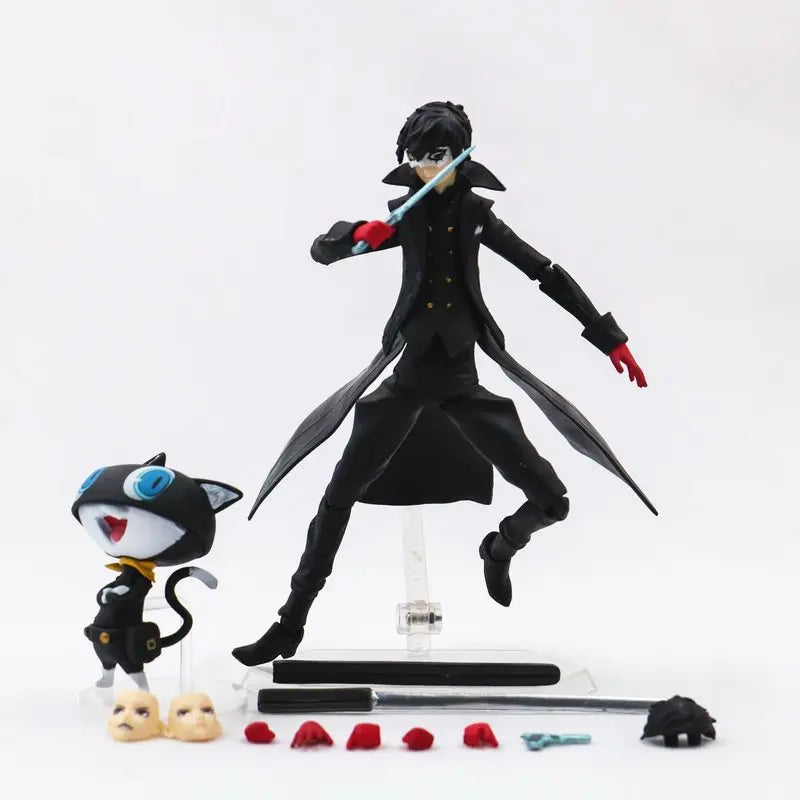 Persona 5 Action Figure Toys Amamiya Ren Figma 363 Figuras Anime Manga Figurine 15cm Collection Movable Model Gift For Children