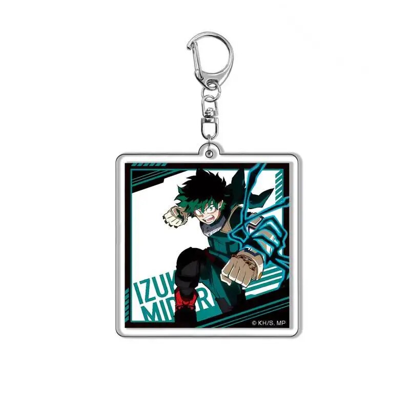 My Hero Academia Japan Anime Figure Midoriya Izuku All·Might Bakugou Katsuki Todoroki Shoto Aoyama Yuga Arcylic Keychain Pendant