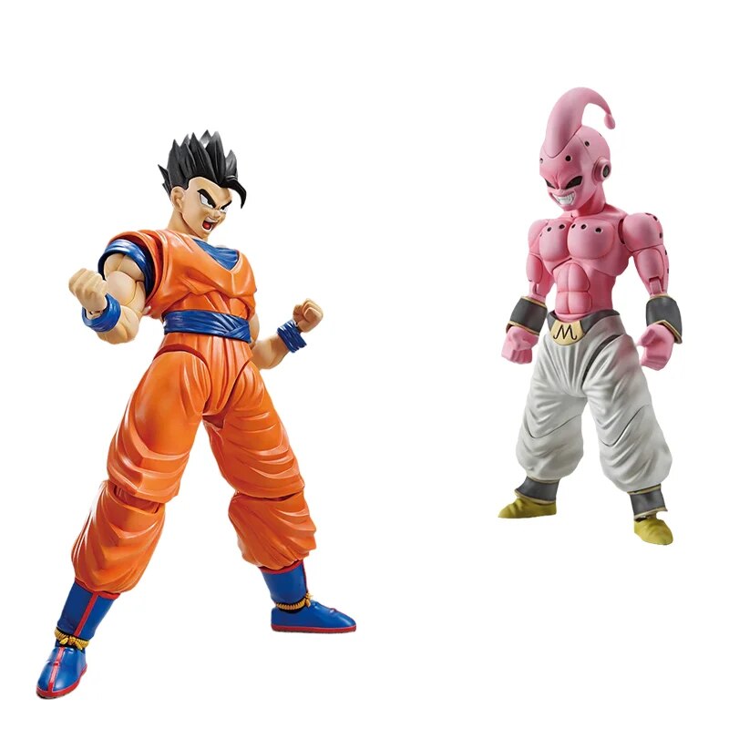 Bandai Original Dragon Ball Anime figura-rise Son Goku Vegeta Son Gohan Cell Freeza figuras de acción de juguete para niños regalo