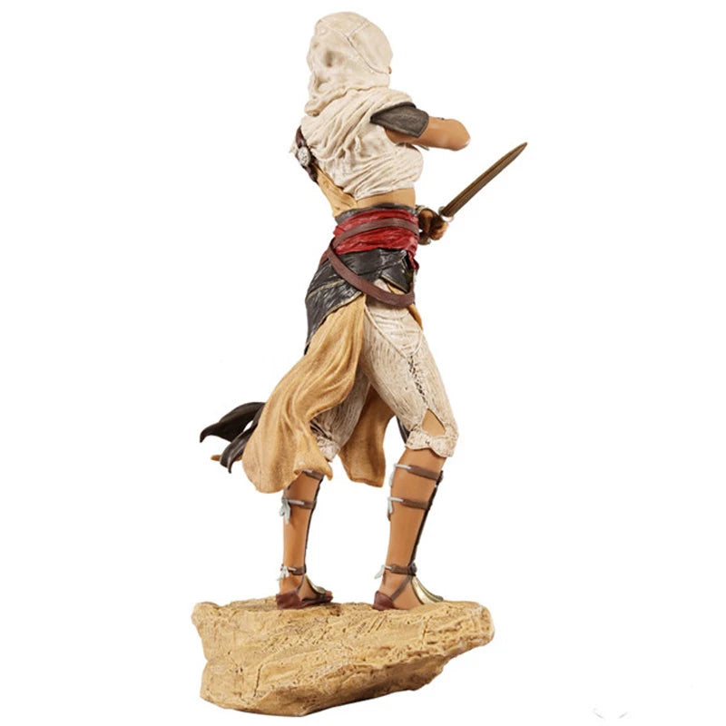 Assassin's Creed Character Aya & Bayek High Quality PVC Statue Action Figure Model Toys 28CM