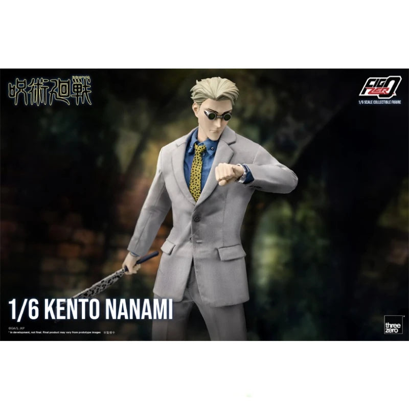 In Stock Threezero Figzero Jujutsu Kaisen Kento Nanami Anime Action Figures Toys Models Collector PVC Gift