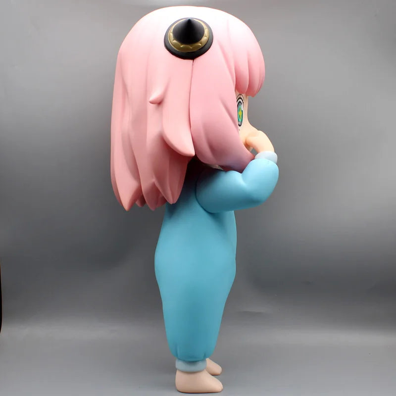 48cm Spy Family Figure Anya Forger Anime Figure Pajama Kawaii Girl Oversized Model Collection Anime Figurines Doll Kid Gift Toy