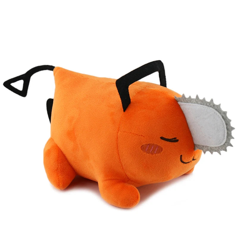 New Chainsaw Man Pochita Cosplay Cute Anime Plush Doll Key Chain Stuffed Pendant Plush Toys Keychains for Kids Christmas Gifts