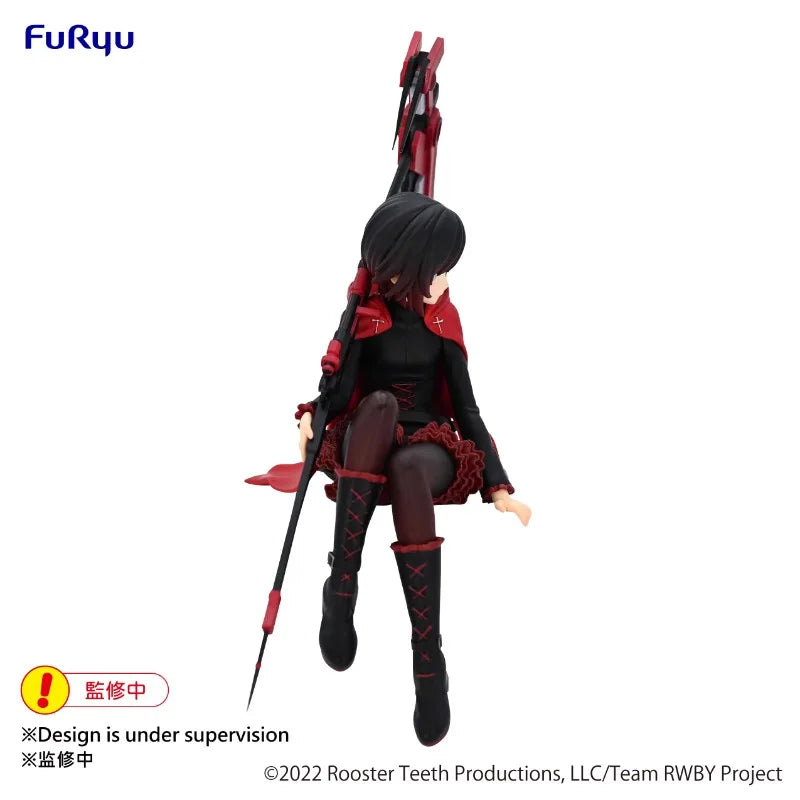 FURYU Original Noodles Stopper Figure RWBY Ruby Rose Anime Action Figures Toys for Boys Girls Kids Gift