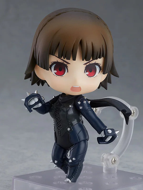 In Stock Original PERSONA 5 Nendoroid Joker 989 PVC Navi Yusuke Kitagawa Skull Panther Anime Action Figure 10cm GSC Toys Doll