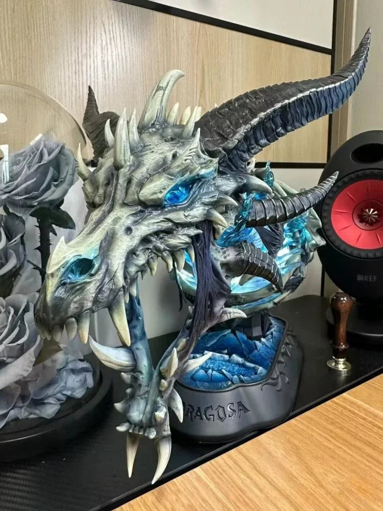 Blizzard Gk Official Game Periphery Action Figure World Of Warcraft Wow Sindragosa Statue Model Garage Kit Toys Gift