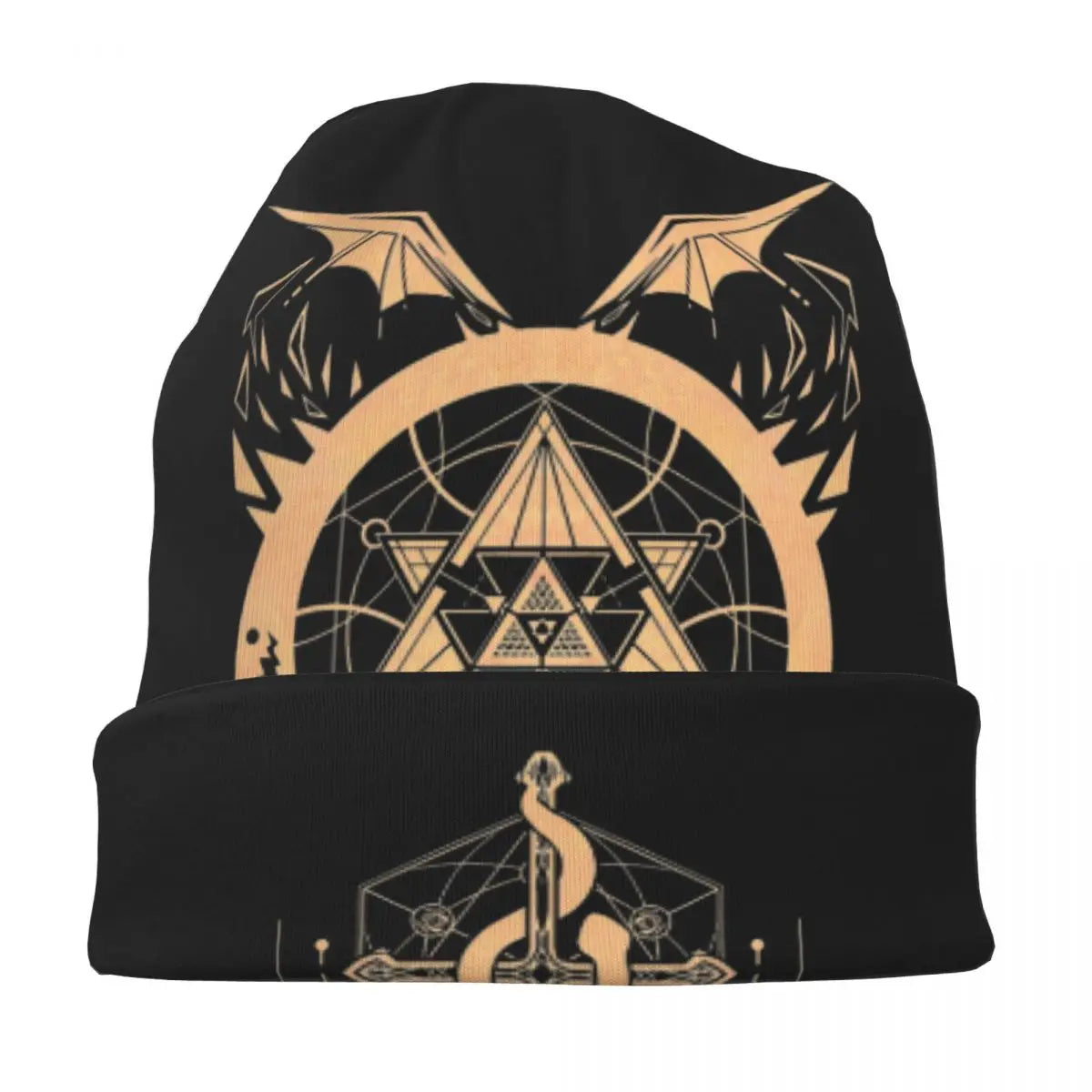 Fullmetal Alchemist Bonnet Hats Knitting Hats Gilded Snakes of Anime Skullies Beanies Hat Unisex Warm Thermal Elastic Caps