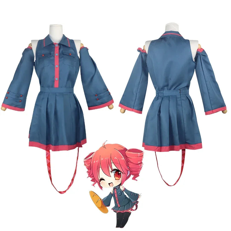 Vocaloid UTAU formule de stress uniforme bleu Hatsune Miku adulte femme anime jeu futur costume de cosplay