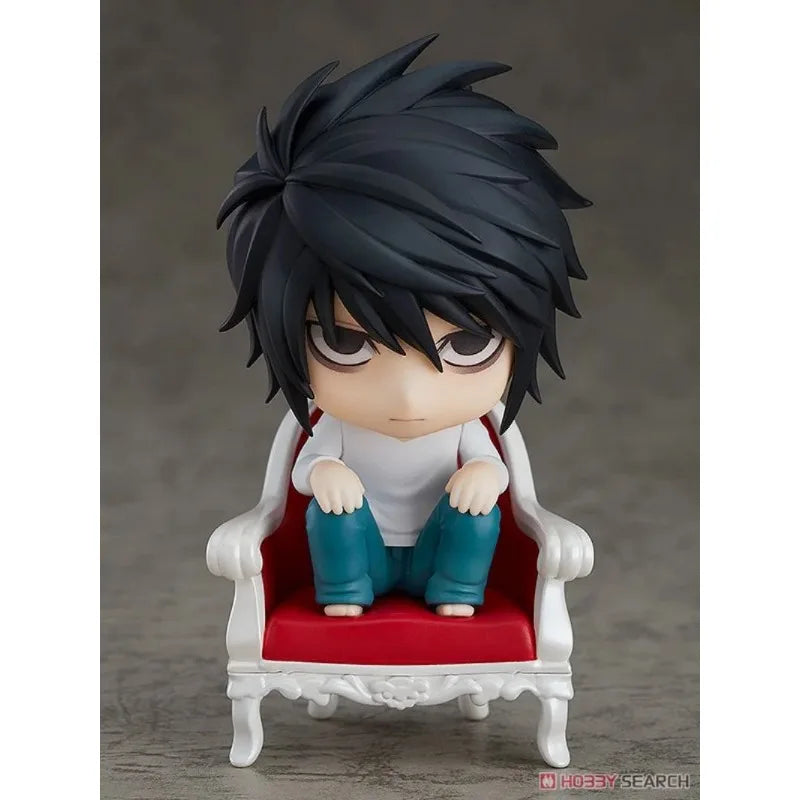 Original Genuine GSC Nendoroid #1160 1200 Death Note Yagami Light&L Action Figure ABS PVC Version Toys Gifts