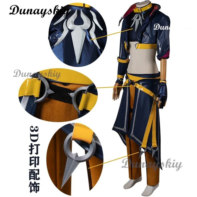 LOL Heartsteel Kayn Cosplay Costume Heat Resistant Synthetic LOL Cosplay Shieda Kayn Cosplay Heartsteel Shieda Kayn Costume