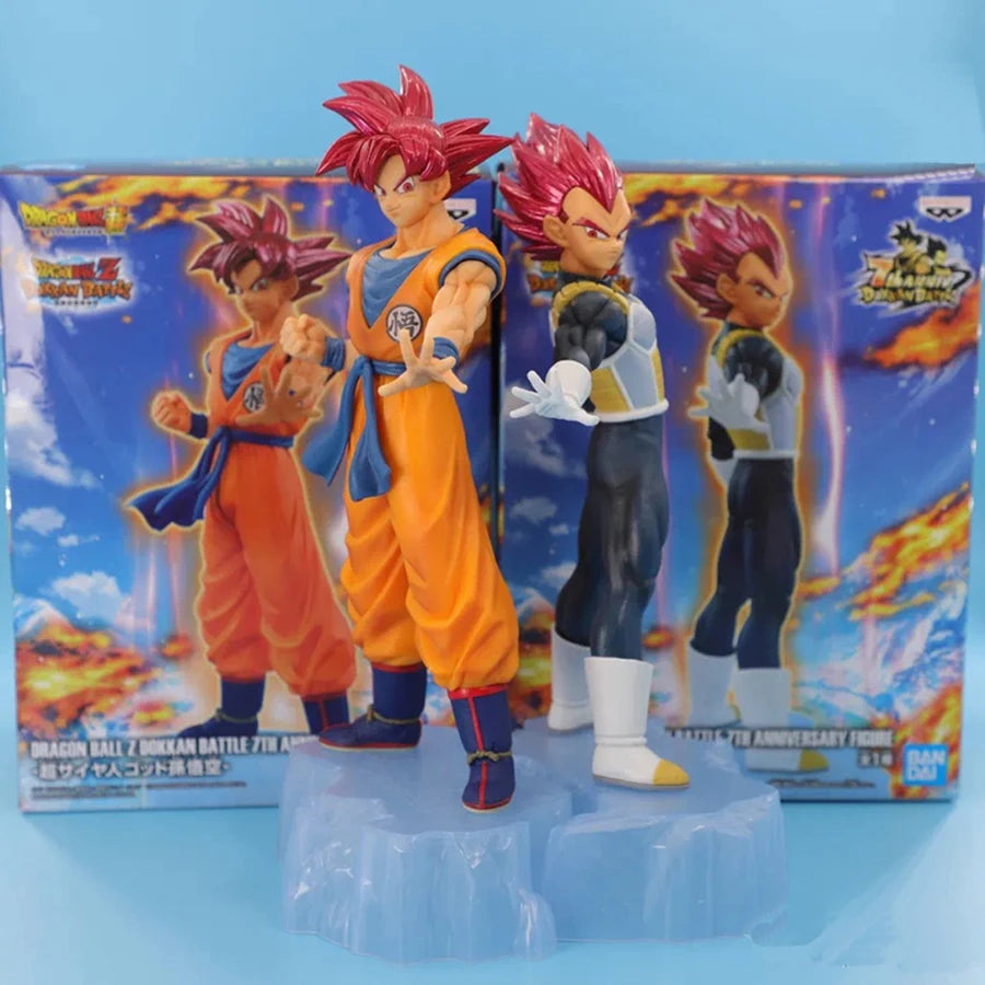 Bandai Original Dragon Ball Super Saiyan Goku Vegeta Gogeta Jiren Action Figures Collectible Model Toys Anime Figurines In Stock