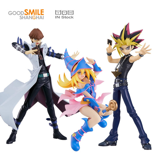 Original Good Smile Up Parade Yu-Gi-Oh! Duel Monsters Figure Dark Magician Girl Seto Kaiba Yami Yugi Action Model Kawaii Toys