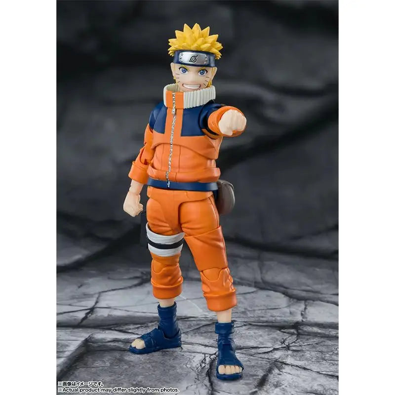 Original Bandai S.H.Figuarts SHF Uzumaki Naruto The No.1 Most Unpredictable Ninja Uchiha Sasuke Genius Ninja Of Uchiha Model