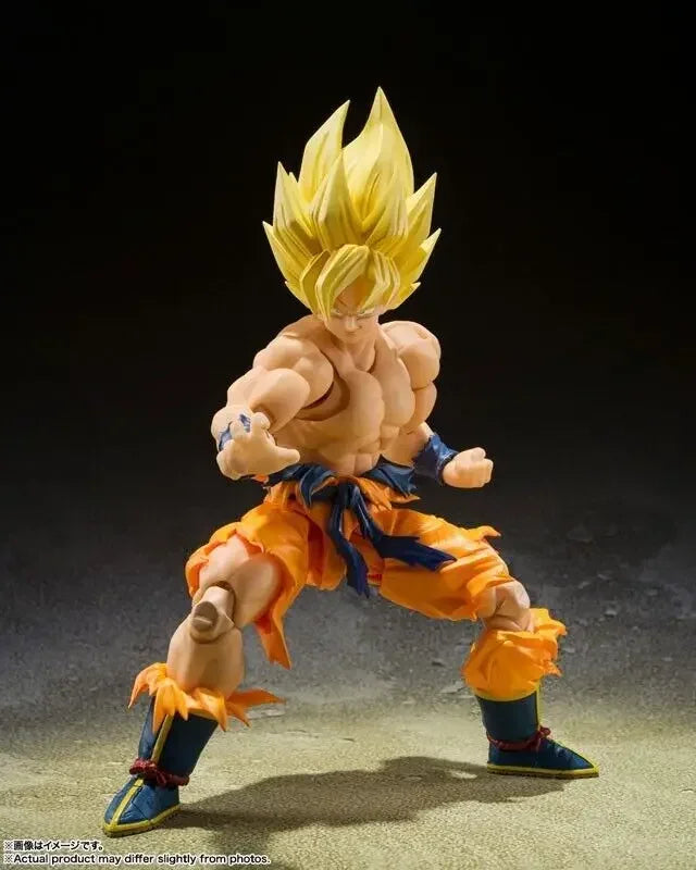 In Stock Bandai S.H.Figuarts Shf Super Saiyan Son Goku The Legendary Action Figure Collectible Toy Gift