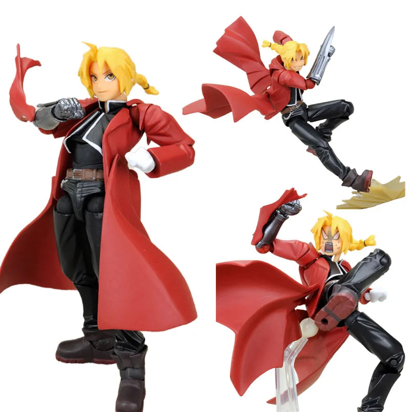 15CM Fullmetal Alchemist Anime Figure Edward Elric No.116 Action Figure Collectible Model Toys Kid Gift