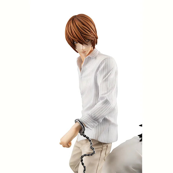 MegaHouse GEM DEATH NOTE Yagami Light L MH Official Authentic Figures Anime Gifts Collectible Models Toys Halloween Ornaments