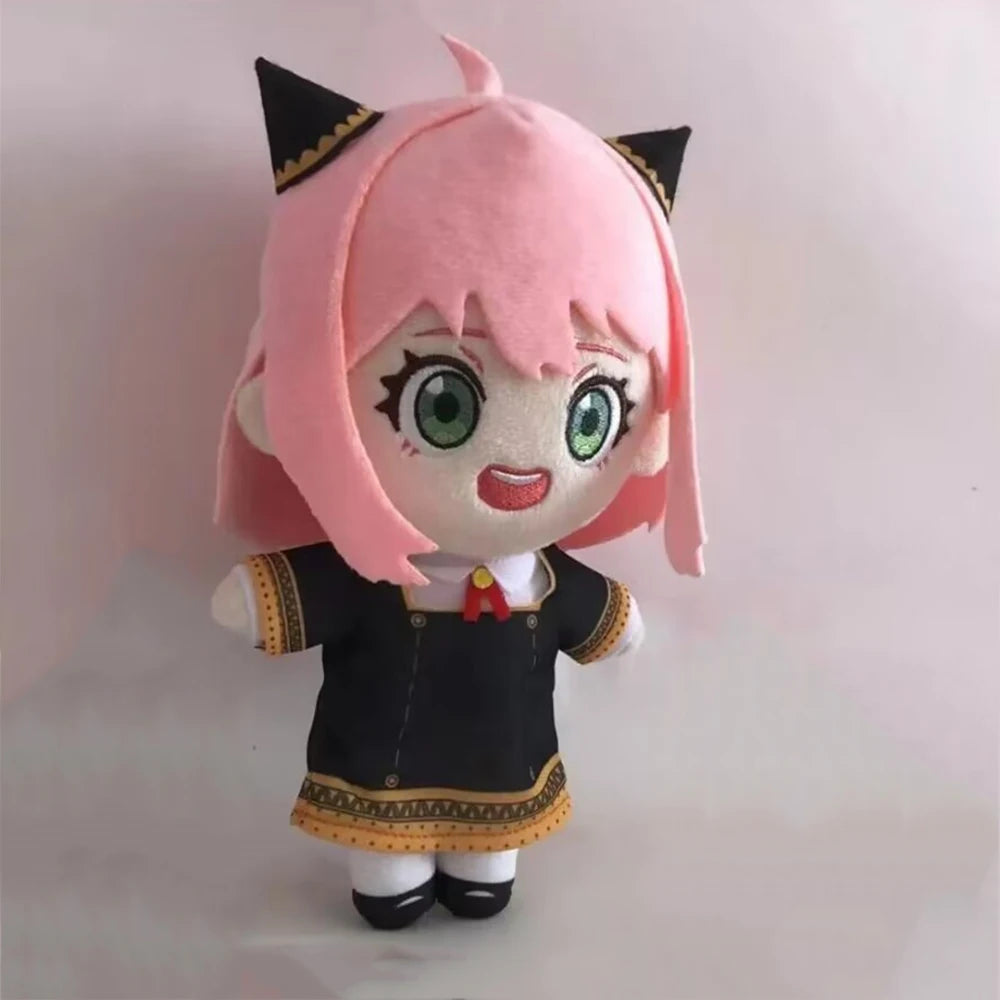 25cm animé japonés Spy X familia juguetes de peluche Ania Foger personaje de dibujos animados de peluche serie muñecos de peluche Kawaii niños regalos de navidad