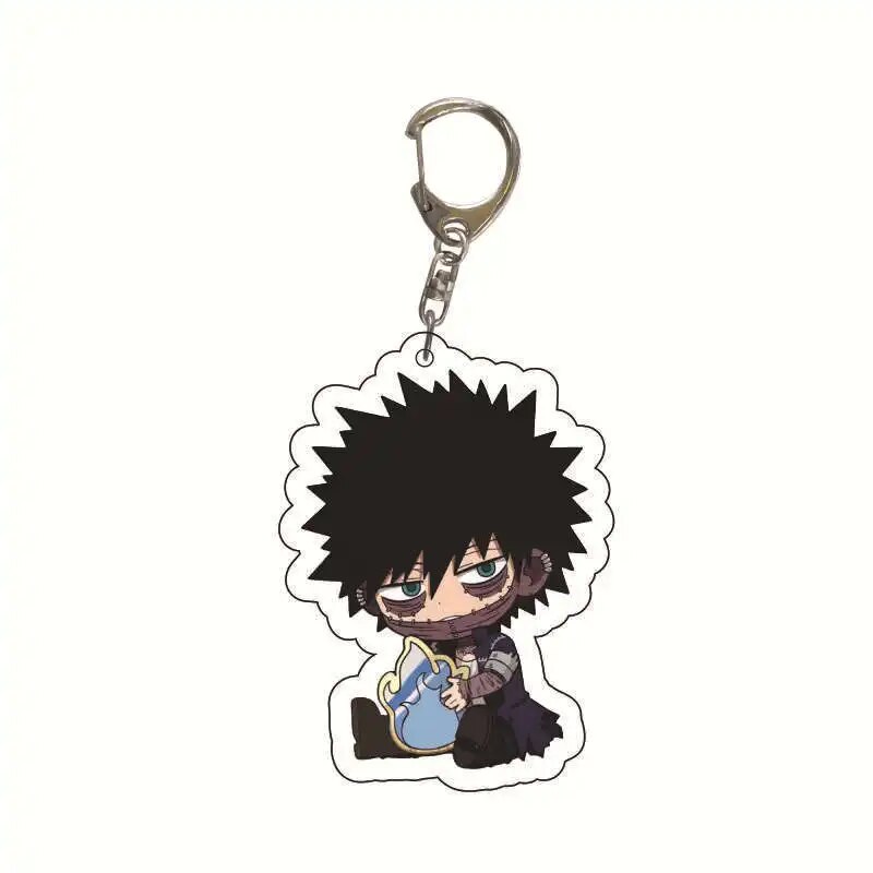 My Hero Academia Anime Figure Todoroki Shouto Midoriya Izuku Bakugou Katsuki Kirishima Eijirou Shigaraki Tomura Keychain Pendant