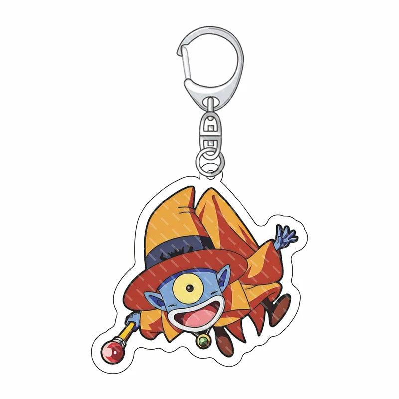 Game DRAGON QUEST Keychain Doragon Kuesuto: Dai No Daibouken Dragon Warrior Kuesuto Key Ring