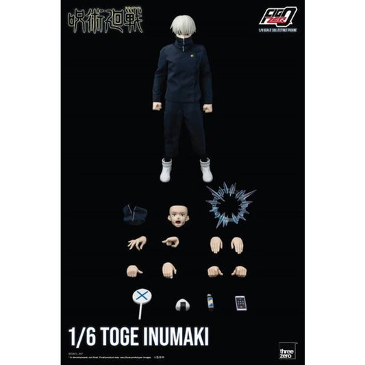 In Stock Threezero FIGZERO Jujutsu Kaisen Toge Inumaki 1/6 Anime Action Figures Toys Models Collector