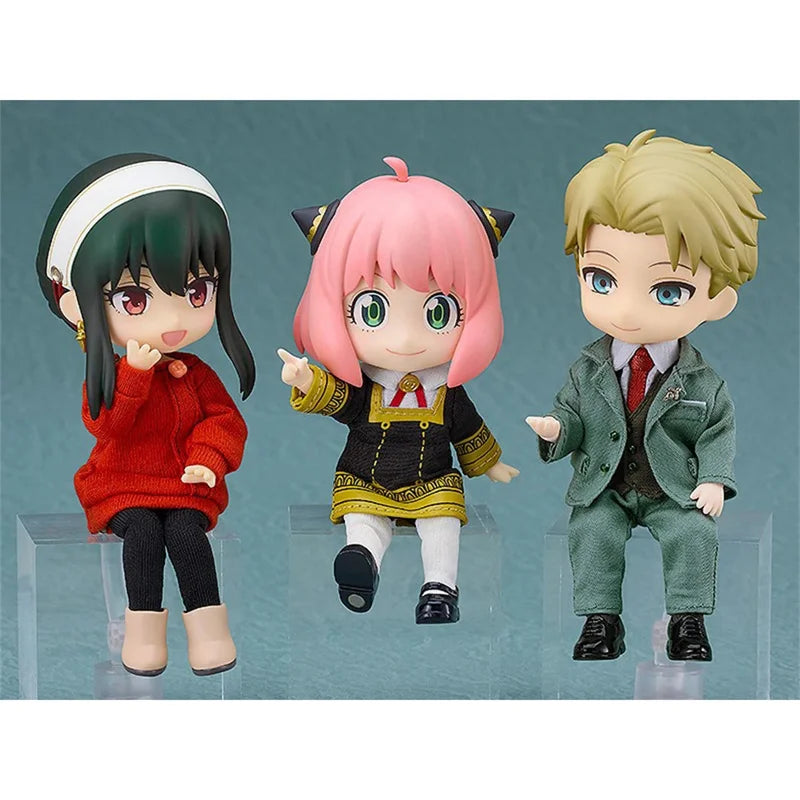 100% Original Good Smile Anya Yor Loid Thorn Princess Nendoroid DOLL Action Figures Spy Family Anime Model Girls Kids Gift Toys