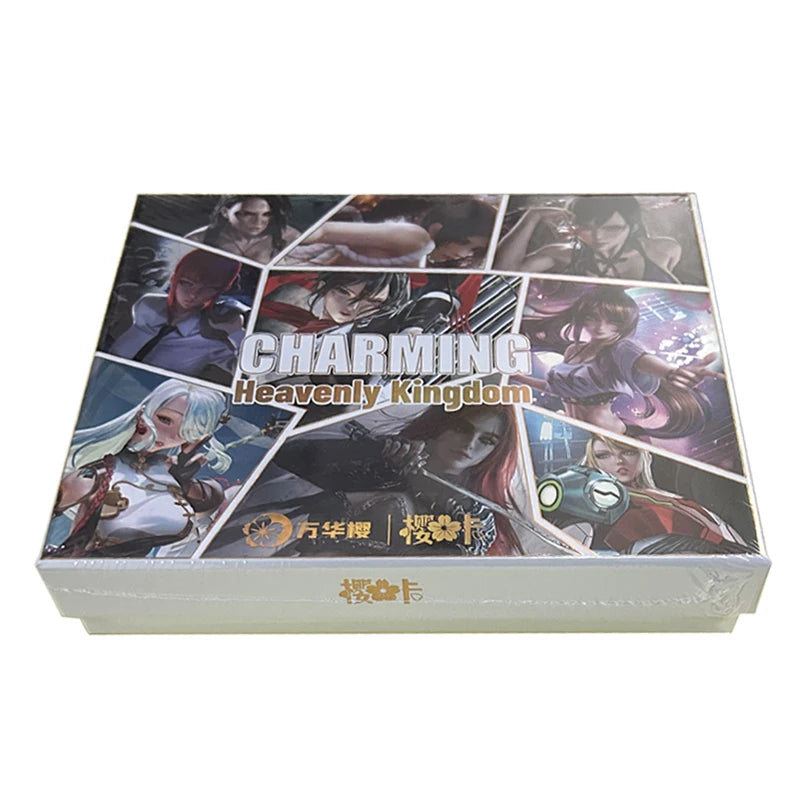 Goddess Story Collection Cards Charming Heavenly Kingdom Box Anime Playing Sexy Cards Table Toys For Family Birthday Gift